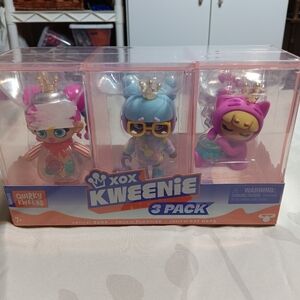 Kweenie 3 Pack - Colorful Kids Toy Set